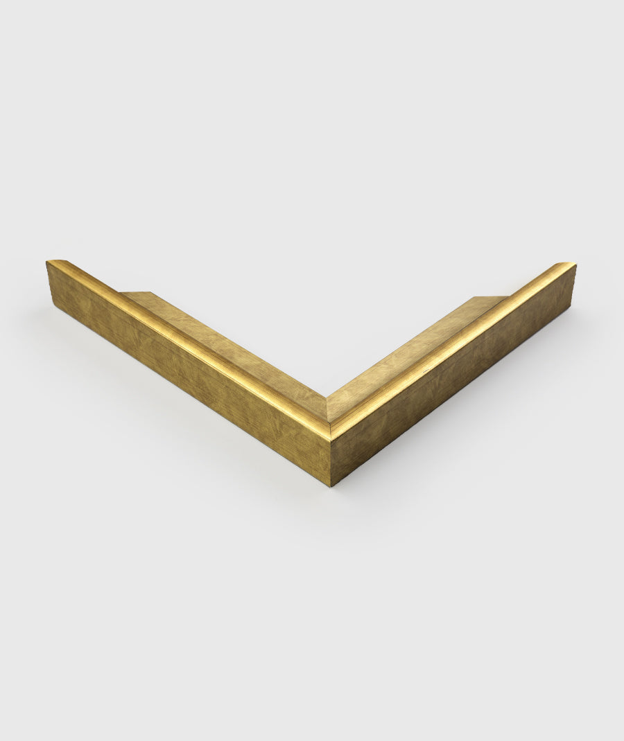 Personalised Pure Gold Frame Canvas