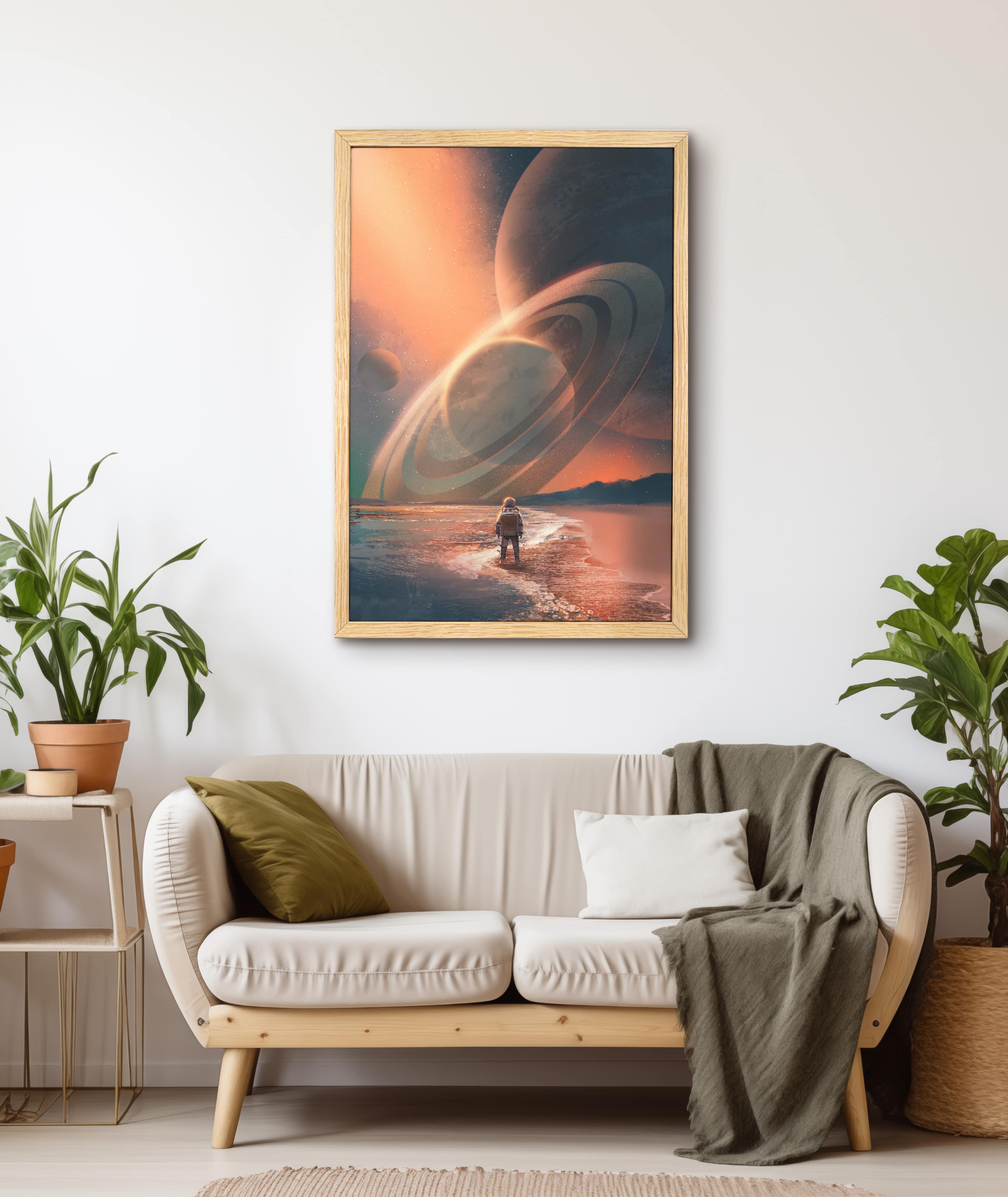 Wood Frame Matte Poster