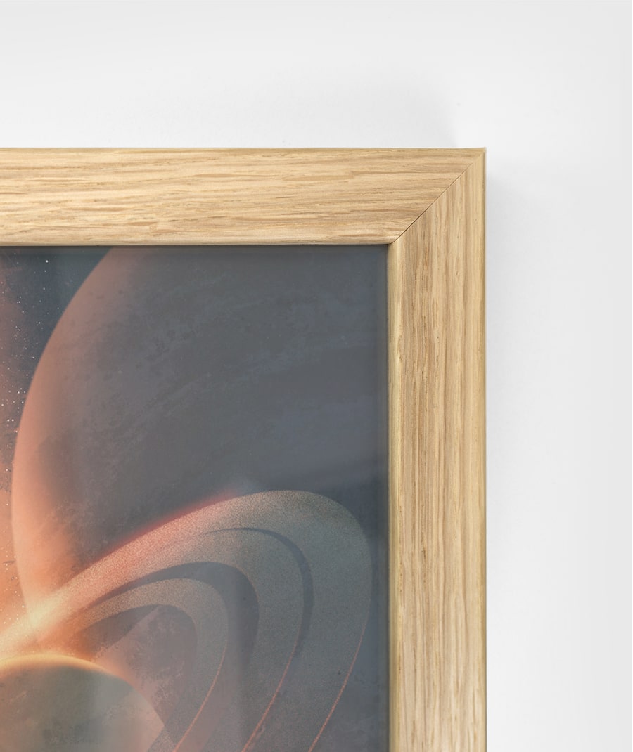 Wood Frame Matte Poster